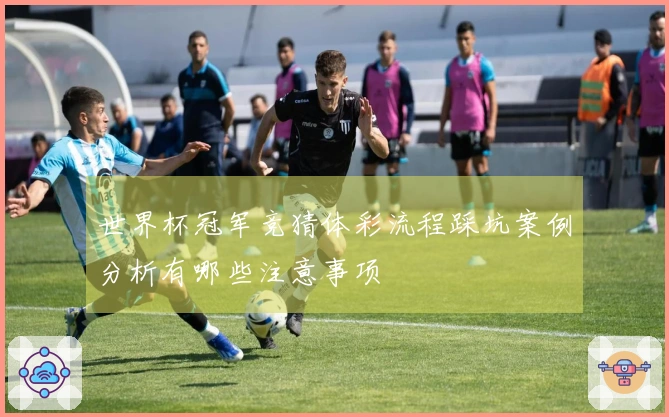 世界杯冠军竞猜体彩流程踩坑案例分析有哪些注意事项