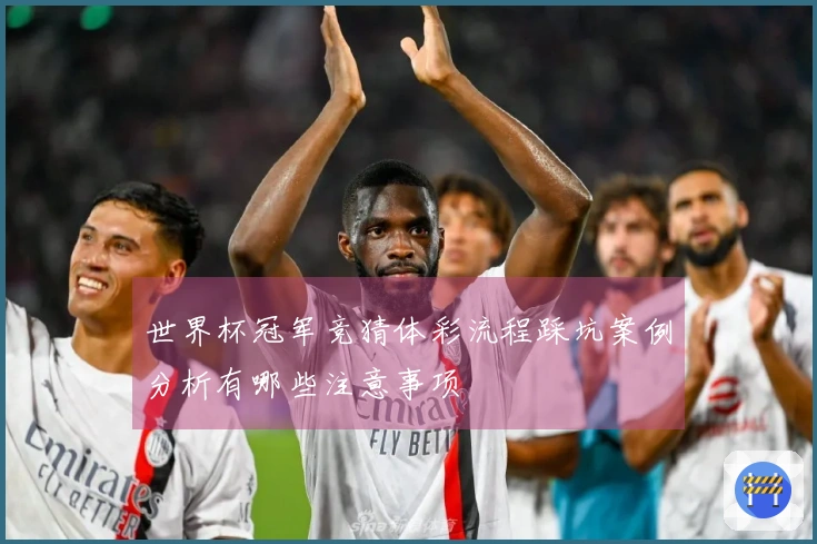 世界杯冠军竞猜体彩流程踩坑案例分析有哪些注意事项